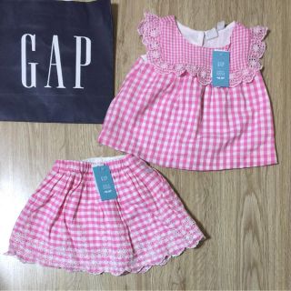 ベビーギャップ(babyGAP)のベビーギャップ サラジェシカパーカー スカート セットアップ(ワンピース)