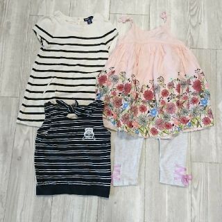 ベビーギャップ(babyGAP)のもも様専用 女の子80㎝と 90㎝セット(ワンピース)