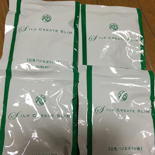 マルコ(MARUKO)のMARUKO シルククリエイトスリム バジルポテト4袋(ダイエット食品)