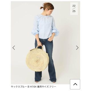 ドゥーズィエムクラス(DEUXIEME CLASSE)の★今期美品★MARILYN MOON ギャザーブラウス (シャツ/ブラウス(長袖/七分))