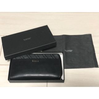 バーバリーブラックレーベル(BURBERRY BLACK LABEL)のBurberry バーバリー ブラックレーベル  ラウンドファスナー 長財布 (長財布)