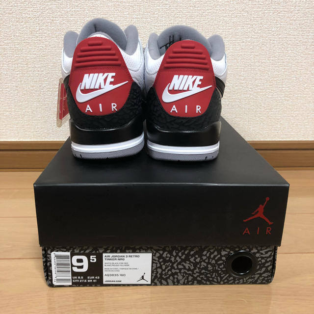 NIKE(ナイキ)のNIKE Air Jordan 3 Tinker メンズの靴/シューズ(スニーカー)の商品写真