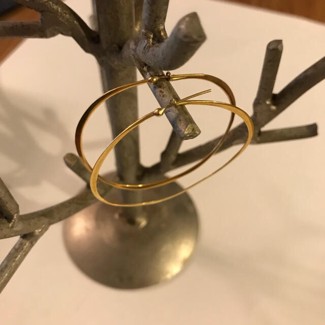 Shaesby シェイスビー k14 フープピアス ラージ