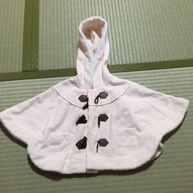 COMME CA ISM(コムサイズム)のベビーポンチョ♡ キッズ/ベビー/マタニティのキッズ服女の子用(90cm~)(その他)の商品写真