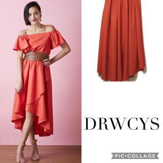 ドロシーズ(DRWCYS)の【美人百花掲載/小嶋陽菜着用】ドロシーズ フレア アシメ スカート(ひざ丈スカート)