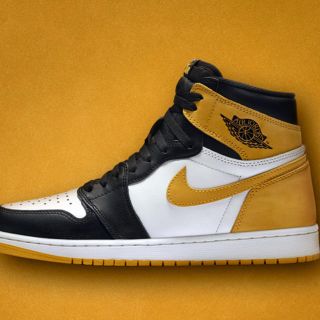 ナイキ(NIKE)のjordan 1 yellow ochre 27.5(スニーカー)