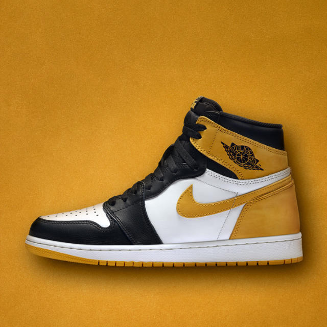 NIKE(ナイキ)のjordan1 イエロー メンズの靴/シューズ(スニーカー)の商品写真