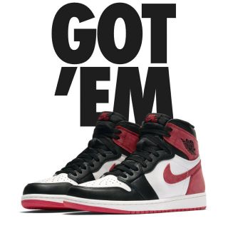 ナイキ(NIKE)のAIR JORDAN 1 RETRO HIGH OG  Track Red(スニーカー)