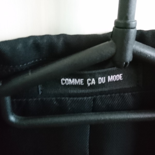 【COMME CA DU MODE】黒パンツスーツ