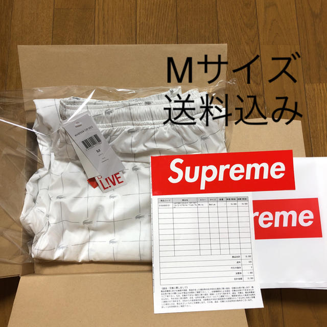 Supreme(シュプリーム)の国内正規品  新品 Supreme LACOSTE トラックパンツ ラコステ メンズのパンツ(その他)の商品写真