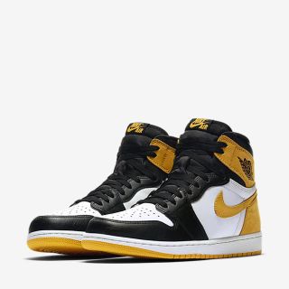 ナイキ(NIKE)のNIKE AIR JORDAN 1 HI OG YELLOW OCHRE(スニーカー)