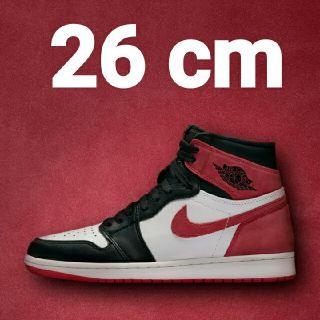 ナイキ(NIKE)のair jordan 1 track red  ジョーダン1 トラックレッド(スニーカー)