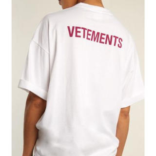 新品 VETEMENTS ヴェトモン 18SS Tシャツ OFF-WHITE(Tシャツ/カットソー(半袖/袖なし))