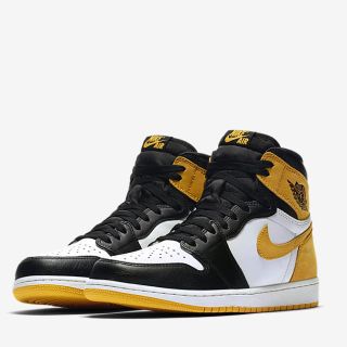 ナイキ(NIKE)の26.5 NIKE AIR JORDAN 1  OG YELLOW OCHRE(スニーカー)