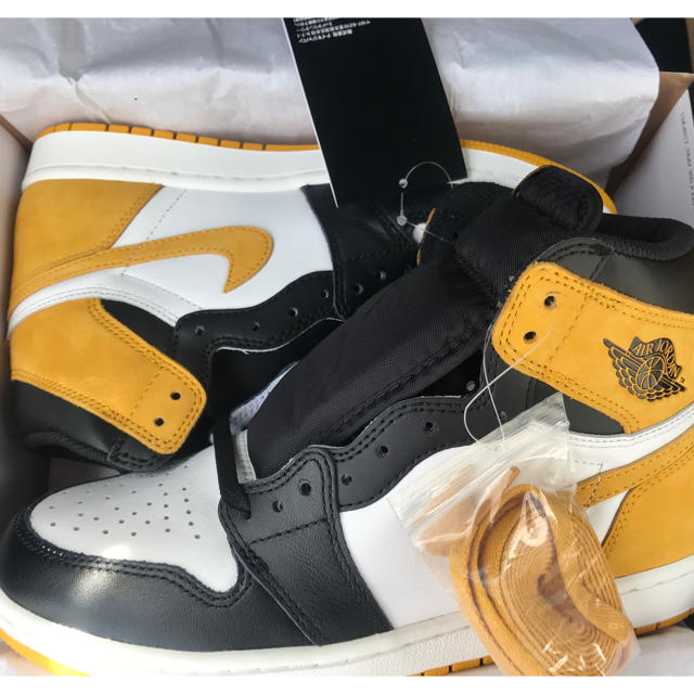 Us9 27.0 Nike air Jordan 1 og yellow