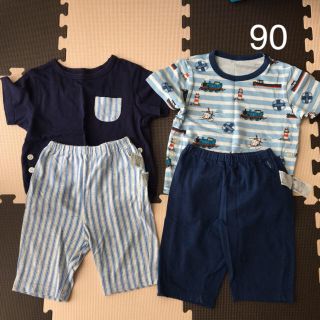 ユニクロ(UNIQLO)のUNIQLO 半袖ドライパジャマ2点セット(パジャマ)