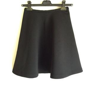 ノーブル(Noble)のNOBLE ノーブル レディース スカート 34サイズ フレアー 黒 ミニ(ミニスカート)