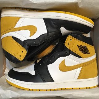 ナイキ(NIKE)の【即日発送】AIR JORDAN 1 YELLOW OCHRE 25.5cm (スニーカー)