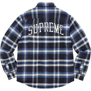 シュプリーム(Supreme)の supreme  Arc Logo Flannel Shirt M(シャツ)