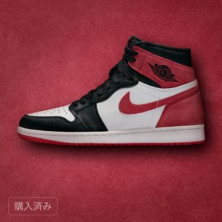 ナイキ(NIKE)のエアジョーダン1 track red 29cm(スニーカー)