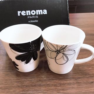 レノマ(RENOMA)のrenoma ペアマグカップ(グラス/カップ)