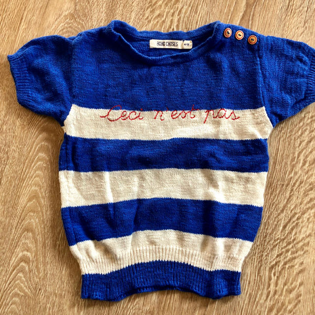 bobo chose(ボボチョース)のbobo choses サマーニット キッズ/ベビー/マタニティのキッズ服男の子用(90cm~)(Tシャツ/カットソー)の商品写真