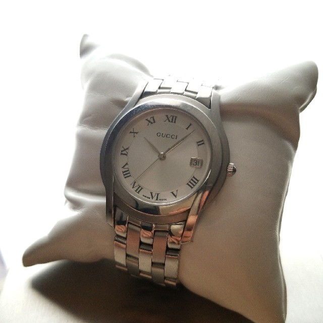 Gucci(グッチ)のGUCCIのメンズ腕時計5500M メンズの時計(腕時計(アナログ))の商品写真