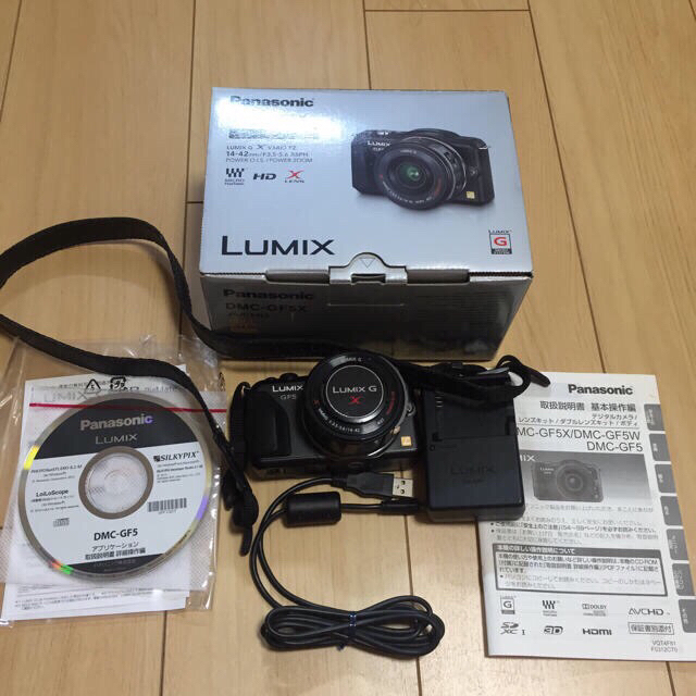 Panasonic - 三嶺様 LUMIX DMC GF5X ブラック ミラーレス一眼の通販 by ...