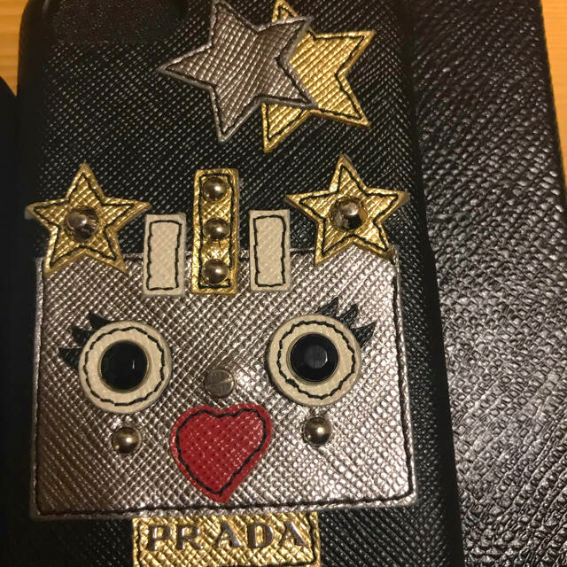 PRADA(プラダ)のレア美品PRADAiPhone7ケース♡ スマホ/家電/カメラのスマホアクセサリー(iPhoneケース)の商品写真