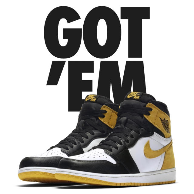 AIR JORDAN 1 RETRO HIGH OG YELLOW OCHRE