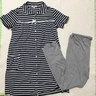 ベルメゾン(ベルメゾン)の【きり様専用】授乳服パジャマ 半袖 マタニティL(マタニティパジャマ)