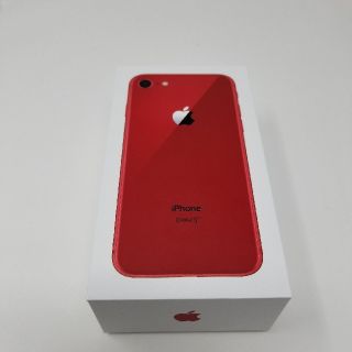 アップル(Apple)の新品　iPhone8　64GB red SIMフリー 　送料無料！　早い者勝ち(スマートフォン本体)