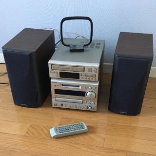 オンキヨー(ONKYO)のオオクワポテコ様専用 ONKYO CD/MDコンポ(アンプ)