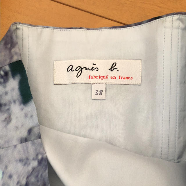 agnes b.(アニエスベー)のアニエス 転写 スカート レディースのスカート(ミニスカート)の商品写真