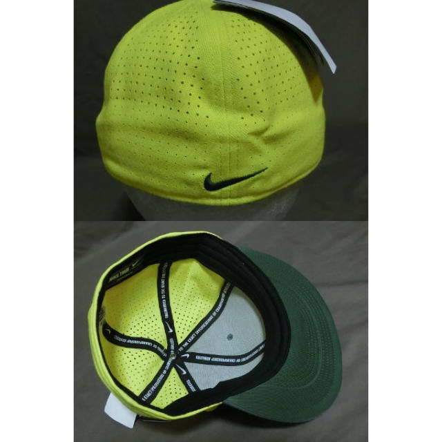 NIKE(ナイキ)のUSカレッジ Nike製DRY FIT【OREGON DUCKS】刺繍CAP スポーツ/アウトドアのスポーツ/アウトドア その他(アメリカンフットボール)の商品写真