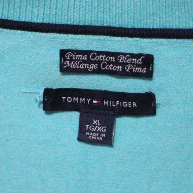 TOMMY HILFIGER(トミーヒルフィガー)のUS トミーヒルフィガー 長袖 薄地 セーター レディースのトップス(カットソー(長袖/七分))の商品写真