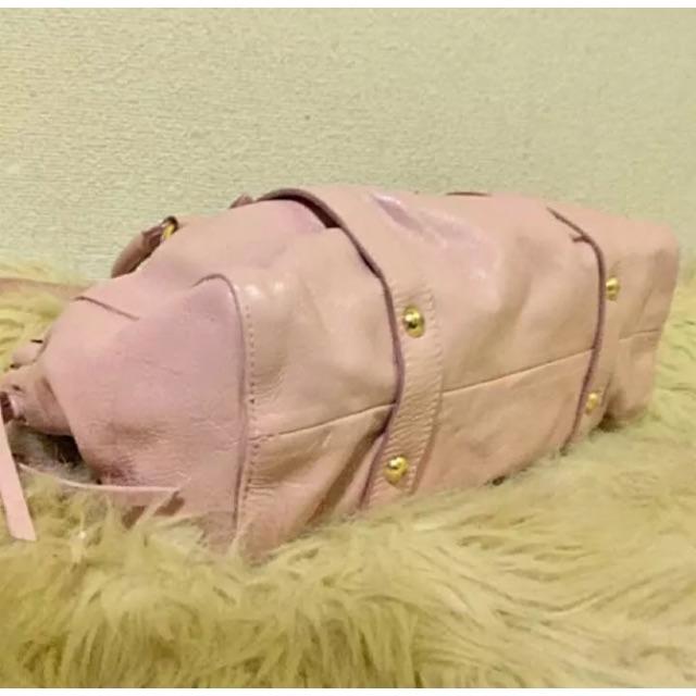miumiu バッグ ピンクの通販 by NANA's shop｜ミュウミュウならラクマ - miumiu 2way 最新品人気