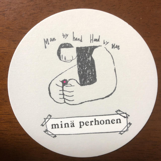 mina perhonen(ミナペルホネン)のミナペルホネン 紙製コースター エンタメ/ホビーのコレクション(ノベルティグッズ)の商品写真