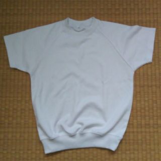 白半袖体操服襟なし130センチ(Tシャツ/カットソー)