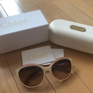 クロエ(Chloe)のクロエ chloe サングラス 星 ホワイト 限定 本物(サングラス/メガネ)