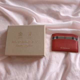 バーバリー(BURBERRY)のバーバリー 定期ケース(名刺入れ/定期入れ)