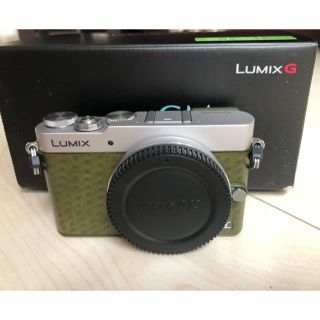 パナソニック(Panasonic)のLumix GM5 ボディ グリーン 美品(ミラーレス一眼)