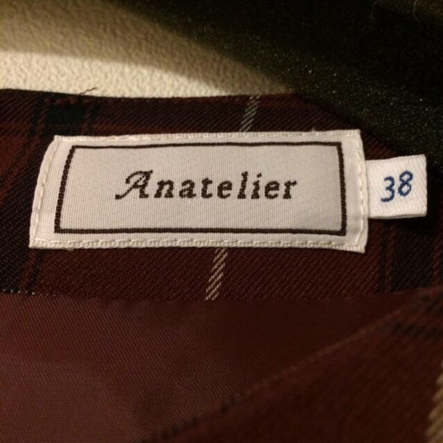 anatelier(アナトリエ)のチェックワンピ レディースのワンピース(ひざ丈ワンピース)の商品写真