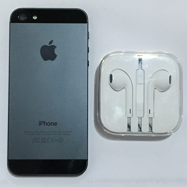 Apple Iphone5 イヤホンなしですの通販 By ばっちり S Shop