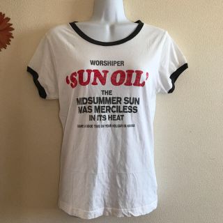 マウジー(moussy)のmoussy リンガーTシャツ 2018年夏 流行🌞🌴(Tシャツ(半袖/袖なし))