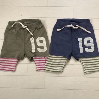 ベビーギャップ(babyGAP)のbaby gap 80 ハーフパンツ2枚セット(パンツ)