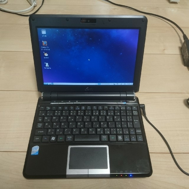 ノートパソコン Eee PC 901 Lubuntu Linuxプレインストール