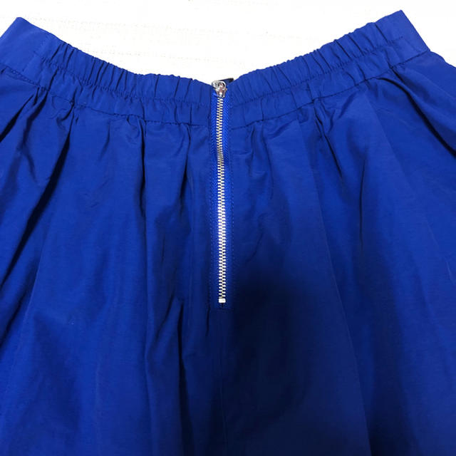 Techichi(テチチ)のテチチ  膝丈 スカート ブルー レディースのスカート(ひざ丈スカート)の商品写真
