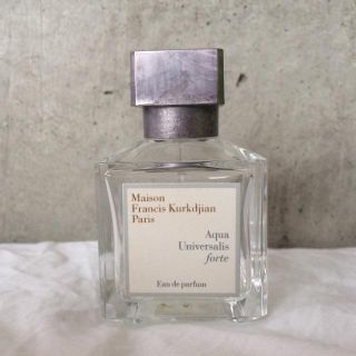 メゾンフランシスクルジャン(Maison Francis Kurkdjian)の残4mlクルジャン★アクアユニヴェルサリスフォルテ(ユニセックス)