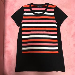 ソニアリキエル(SONIA RYKIEL)のソニア リキエル コレクション   カットソー 黒 40　送料込(カットソー(半袖/袖なし))